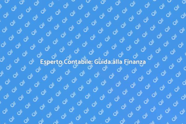 Esperto Contabile: Il Tuo Supporto Finanziario