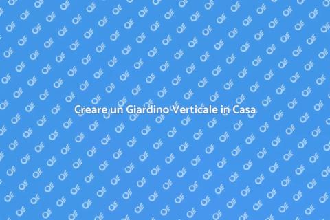 Giardino Verticale Autoalimentato