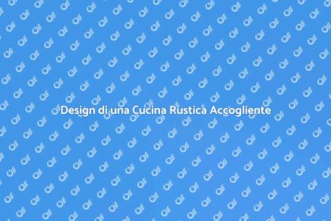 Cucina Rustica con Bancone Snack