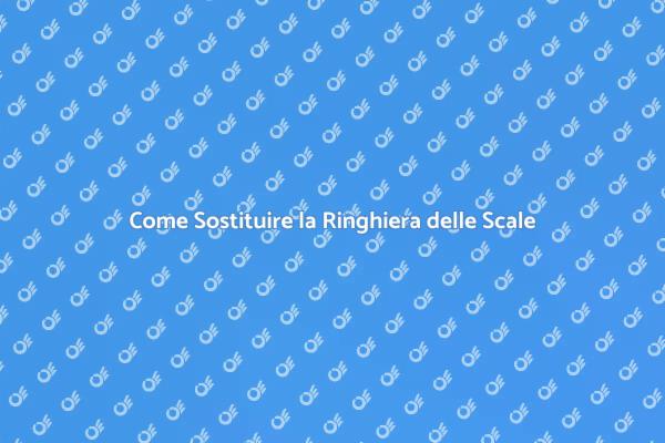 Rinnovare la Ringhiera delle Scale
