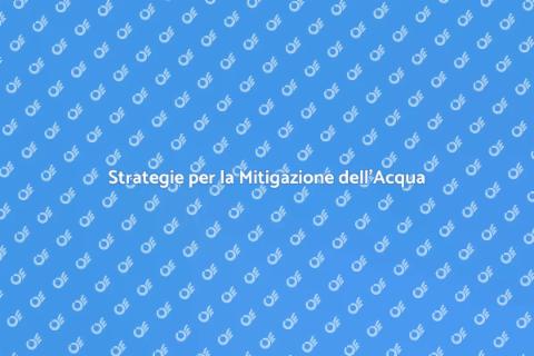 Mitigazione dell'Acqua Sostenibile