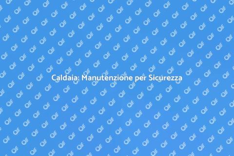 Manutenzione Preventiva della Caldaia