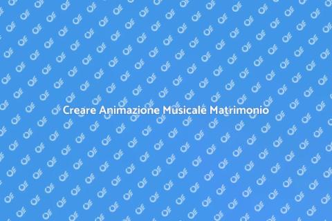 Animazione Musicale Matrimonio Unica