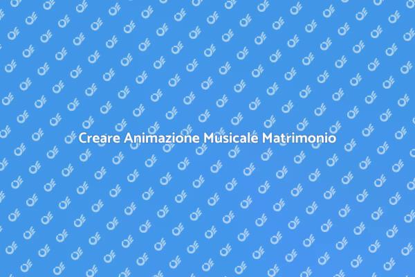 Animazione Musicale per un Matrimonio Perfetto