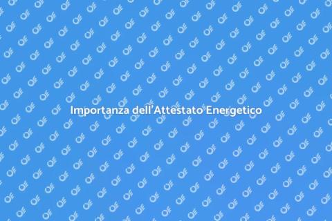 Attestato di Prestazione Energetica