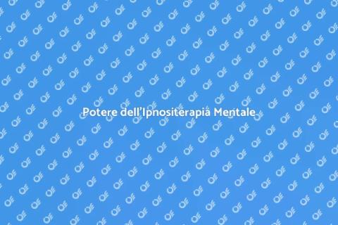 Ipnositerapia per la Salute Mentale