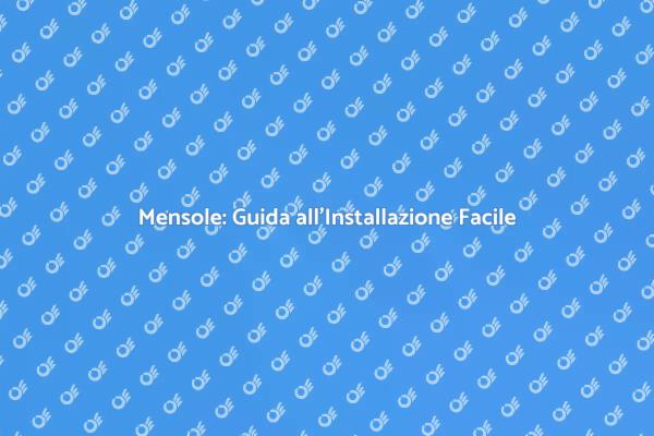 Mensole e Ripiani: Installazione Semplice