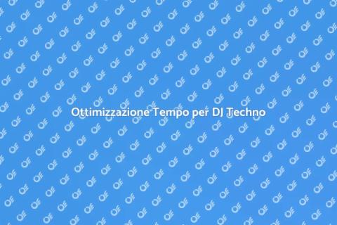 Servizio di Gestione Tempo per DJ