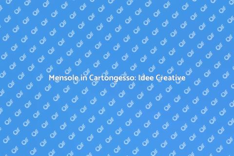 Riprogettare Mensole in Cartongesso