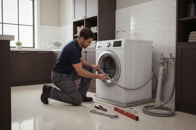 Installare lavatrice