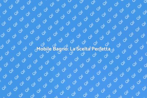 Mobile Bagno con Specchiera Integrata