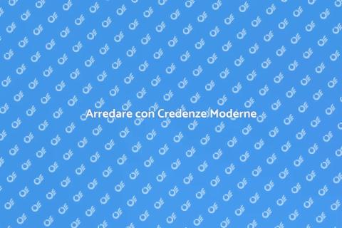 Credenze Moderne: Stile e Funzionalità