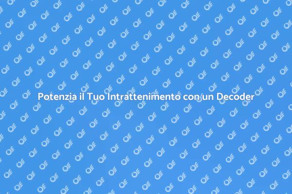 Decoder Digitale: TV in Alta Definizione