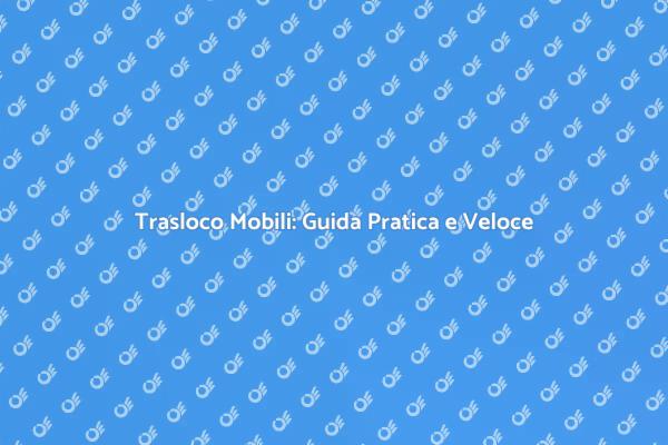 Trasloco Semplice: I Nostri Consigli