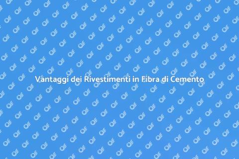 Rivestimenti in Fibra di Cemento