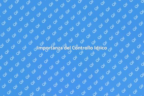 Controllo Idrico negli Edifici Istituzionali