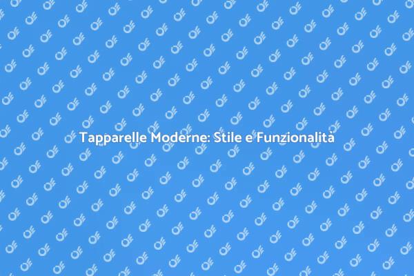 Trasforma la Tua Casa con Tapparelle