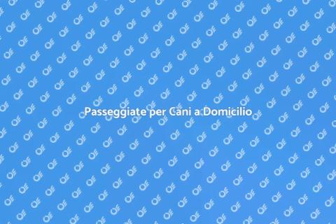 Dog Walking a Domicilio per il Tuo Fido