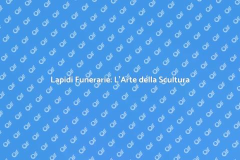 Scultura su Lapide Funeraria: Arte e Memoria