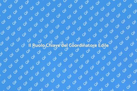 Coordinatore per Ristrutturazioni Sicure
