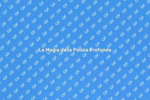 Servizio di Pulizia Profonda Casa