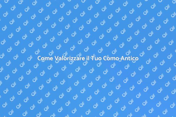 Valorizza il Tuo Spazio con il Como Antico