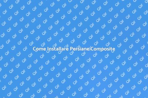 Installare Persiane Composite Facile