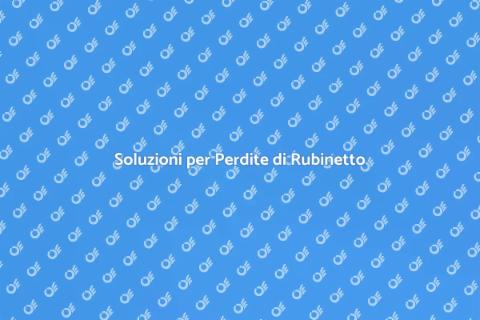 Riparazione Rubinetto: Soluzione Efficace