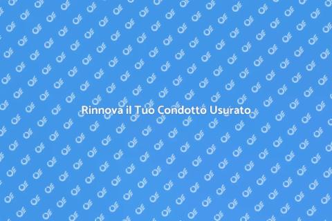 Ristrutturare un Condotto Usurato