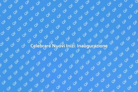 Evento di Inaugurazione: Magia e Emozioni