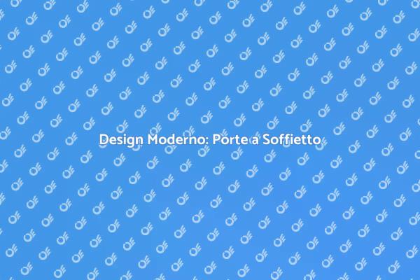 Porte a Soffietto: Versatilità e Stile