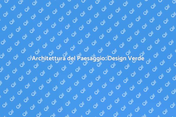Ispirazione nell'Architettura del Paesaggio