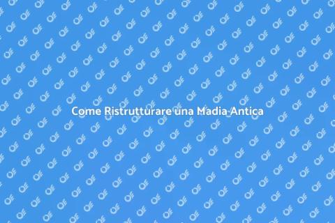 Ristrutturare una Madia d'Antiquariato
