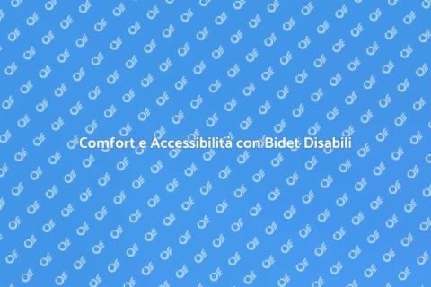 Bidet Accessibili per Persone Disabili
