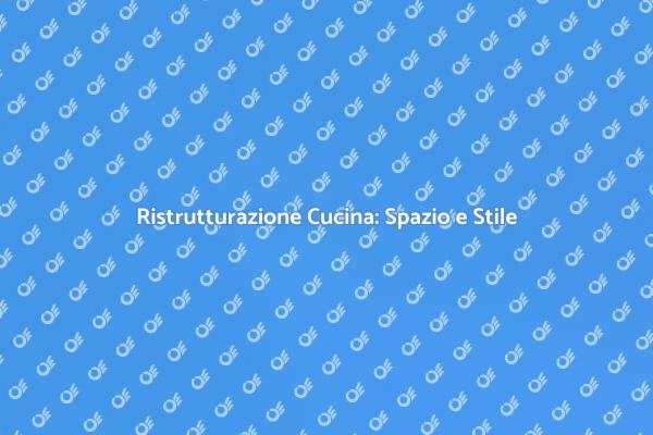 Trasforma la tua Cucina con Stile
