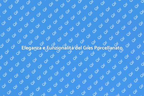 Pavimento in Gres Porcellanato di Design