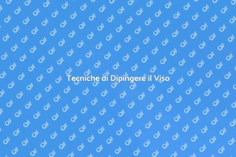 Dipingere il Viso: Arte e Creatività