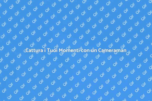 Cattura i Tuoi Ricordi con Professionalità