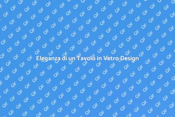 Tavolo da Pranzo: Stile e Funzionalità