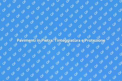 Tinteggiatura e Impermeabilizzazione
