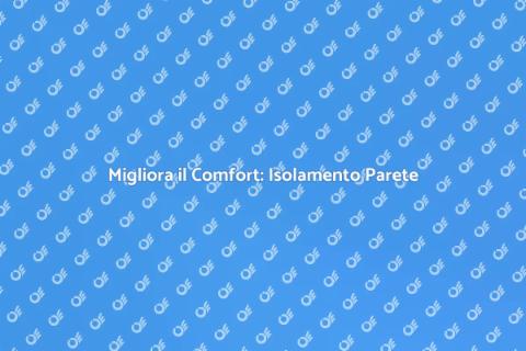 Isolare Parete con Cartongesso