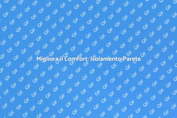 Isolamento Termico con Cartongesso