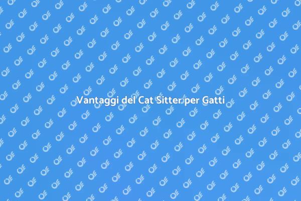 Perché Scegliere un Cat Sitter Professionale