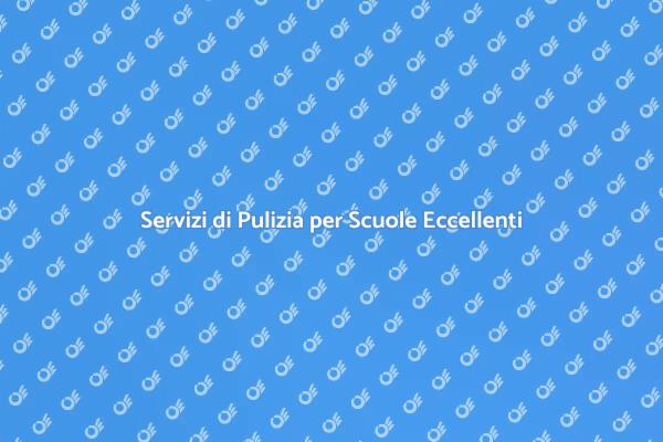 Pulizia nelle Scuole: Fondamentale per Tutti