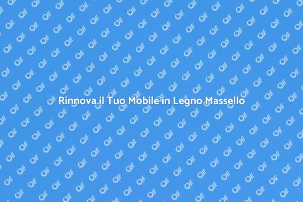 Magia del Restauro del Legno Massello