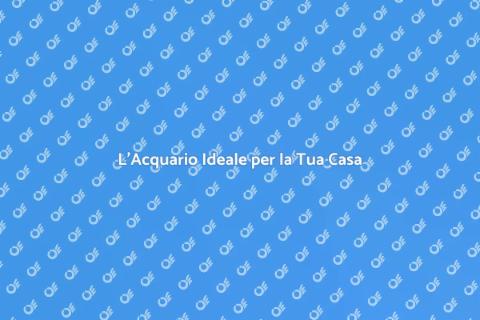 Acquario Equilibrato: Armonia in Casa