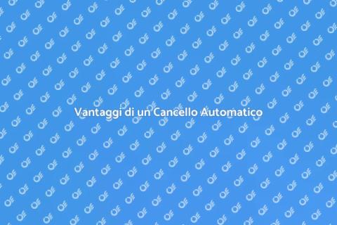 Cancello Automatico per Accessi Veicolari
