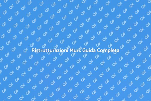 Rinnova la Tua Casa con Muratura