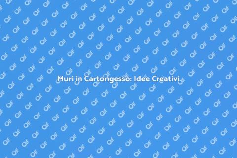 Decorare Muri in Cartongesso