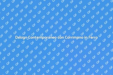 Corrimano in Ferro per Scale Moderne